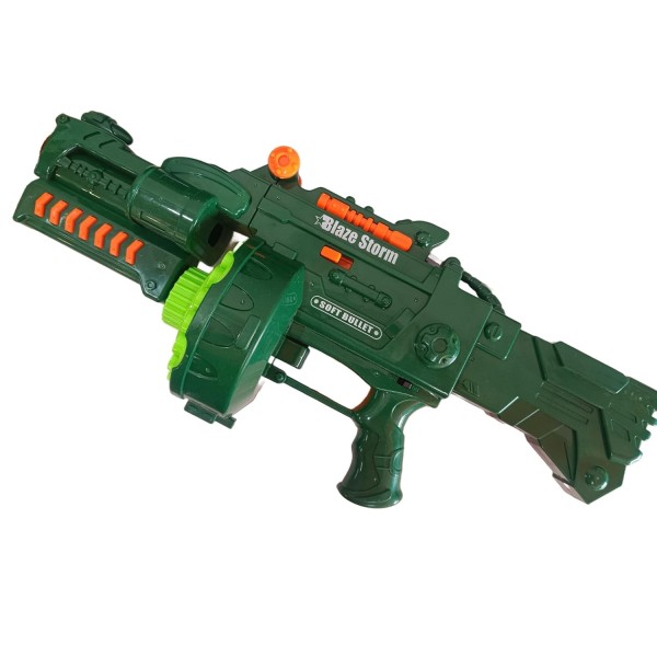 Игрушечный Бластер "Галактический Защитник" многозарядный, автоматический, с мягкими пулями 7001