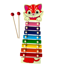 Дерев'яна іграшка Tree Toys Ксилофон Мелодія Кішечка MD 0712
