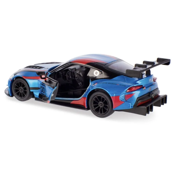 Металева машинка Kinsmart Toyota GR Supra Racing Concept KT5421WF синій