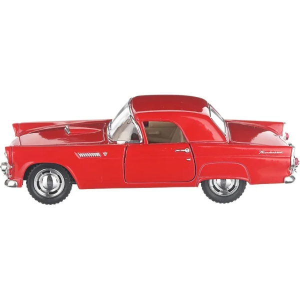 Машинка металева Kinsmart 1:36 1955 Ford Thunderbird KT5319W інерційна, двері відчиняються / Червоний