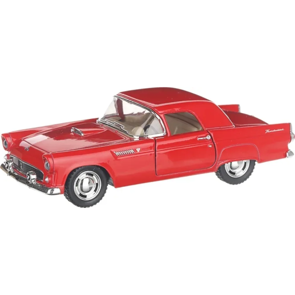 Машинка металева Kinsmart 1:36 1955 Ford Thunderbird KT5319W інерційна, двері відчиняються / Червоний
