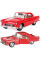 Машинка металева Kinsmart 1:36 1955 Ford Thunderbird KT5319W інерційна, двері відчиняються / Червоний