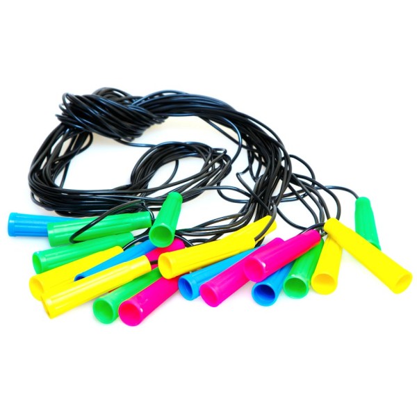 Іграшка дитяча "Скакалка №5 чорна", діаметр 5 мм, 2,60 см арт 035/13