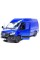 Металлическая машинка Kinsmart 1:48 Mercedes-Benz Sprinter KT5426W - инерционная модель в коробке, сделана в синем цвете