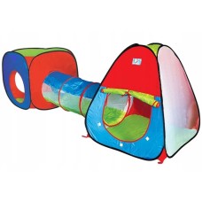 Палатка детская, игровой комплекс для детей с туннелем 2958