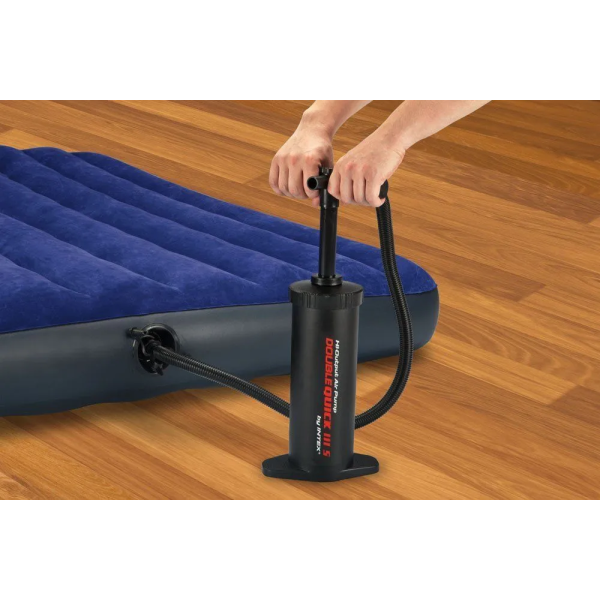 Насос ручний INTEX Double Quick III S 68605, підвищеної потужності, 37см