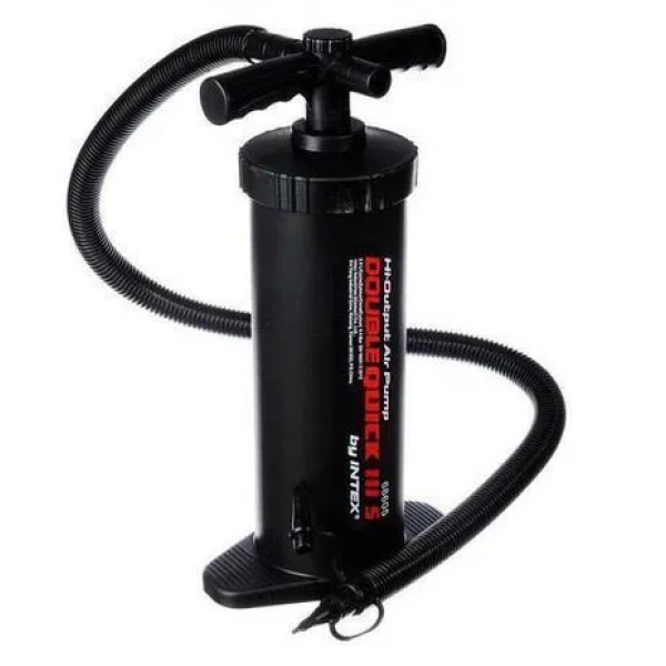 Насос ручний INTEX Double Quick III S 68605, підвищеної потужності, 37см