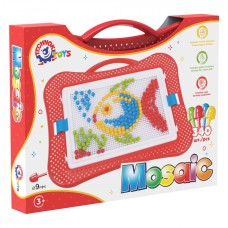 Мозаика 4 ТехноК (арт. 3367) на 340 деталей в удобном пенале-саквояже для детей от 5 лет