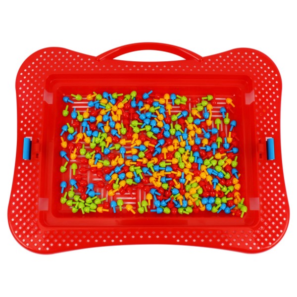 Мозаика 4 ТехноК (арт. 3367) на 340 деталей в удобном пенале-саквояже для детей от 5 лет