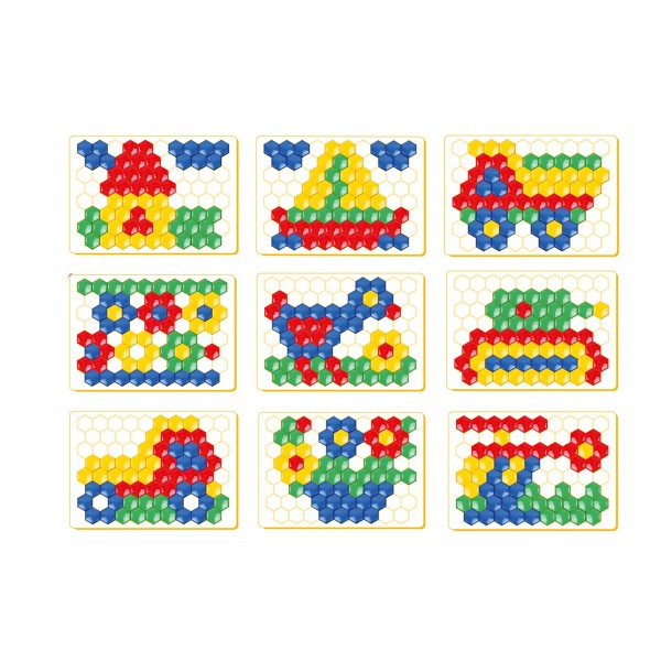 Мозаика для малышей 127 элементов (20мм) 0908