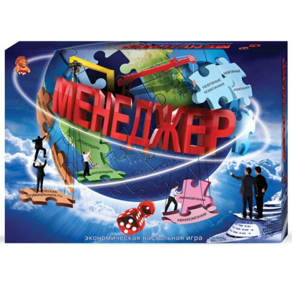 Настольная экономическая игра "Менеджер" DTG7-UA