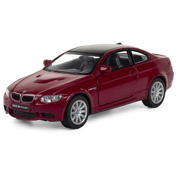 Масштабна модель Kinsmart BMW M3 Coupe 1:36 (бордова)