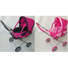 Коляска-трансформер для кукол Melobo с люлькой-переноской 9391.