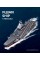 Конструктор Sluban M38-B1211 Авианосец Фуцзянь, Модельки, масштаб 1:700, 557 деталей