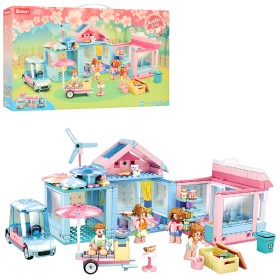 Конструктор Sluban M38-B0822 "Загородная вечеринка, Счастливый дневник", 410 деталей