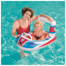 Надувная лодочка Bestway 34106 "Транспорт" 3-6 лет Катер