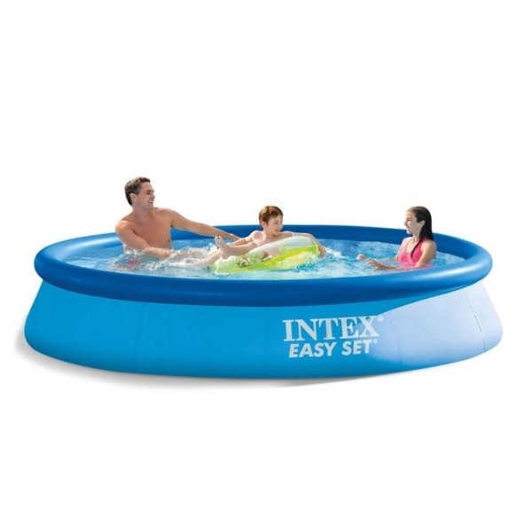 Бассейн надувной Intex 28132 NP (1) фильтр-насос, размером 366x76 см, объем: 5621 л.