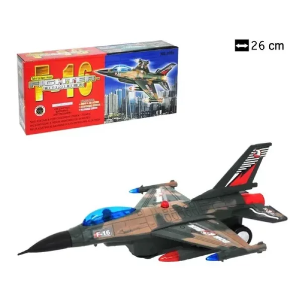 Літак музичний 2096 винищувач F-16