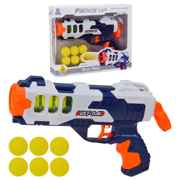 Игрушечное оружие бластер с мягкими шариками 648-86