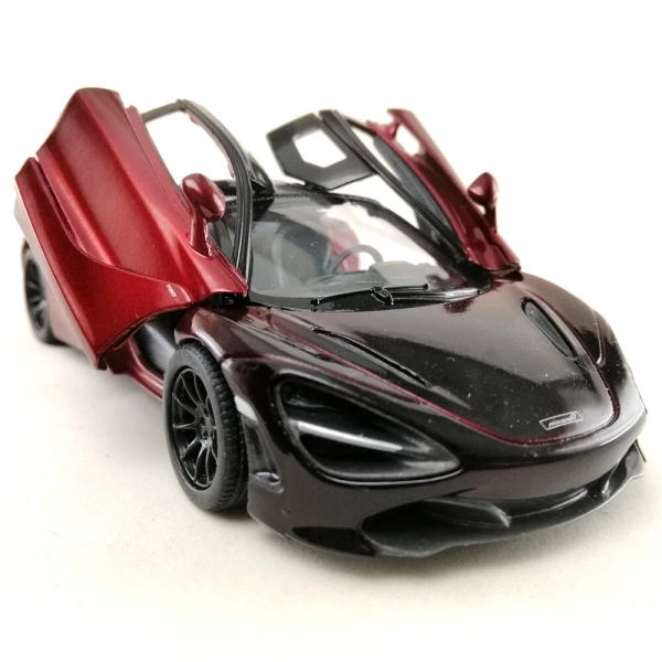Машинка металева Kinsmart KT5403WG 1:36 McLaren MSO 720S інерційна, двері відчиняються / Червоний