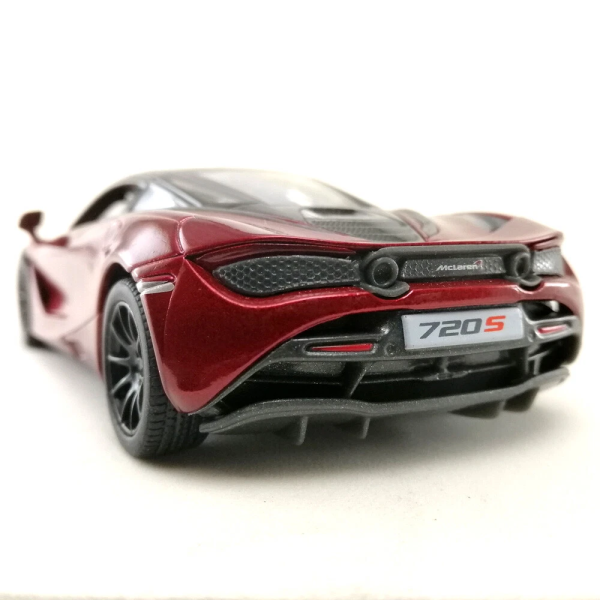Машинка металева Kinsmart KT5403WG 1:36 McLaren MSO 720S інерційна, двері відчиняються / Червоний