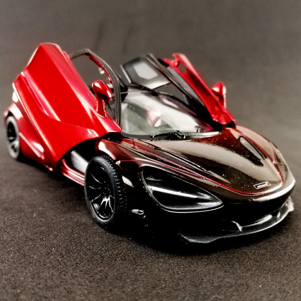 Машинка металева Kinsmart KT5403WG 1:36 McLaren MSO 720S інерційна, двері відчиняються / Червоний