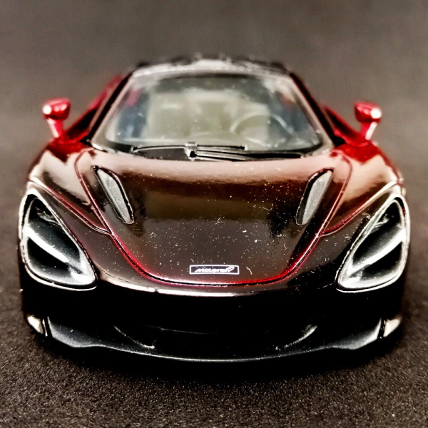 Машинка металева Kinsmart KT5403WG 1:36 McLaren MSO 720S інерційна, двері відчиняються / Червоний