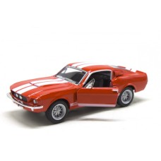 Модель машины Kinsmart 1:38 "1967 Shelby GT-500", инерционная, металл KT5372W / Красная
