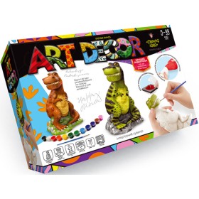 Набор из гипса креативная творчество "Art Decor" ARTD-01-04U Динозавр