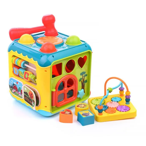 Бизиборд/ Развивающий центр "Мультикуб" (HE0533)