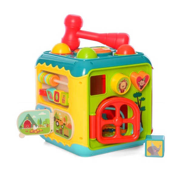 Бизиборд/ Развивающий центр "Мультикуб" (HE0533)