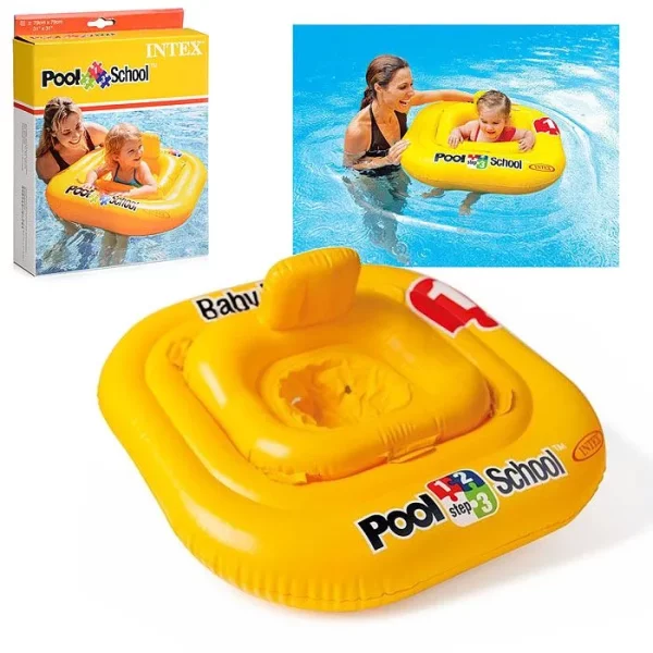 Надувной детский круг с трусиками 79 см на 1-2 года 56587 INTEX