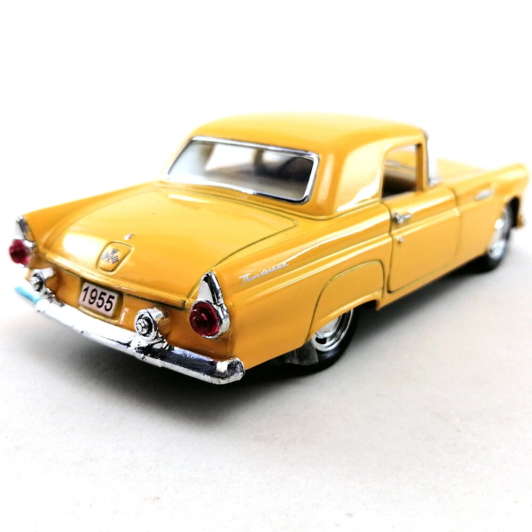 Машинка металева Kinsmart 1:36 1955 Ford Thunderbird KT5319W інерційна, двері відчиняються / Жовтий