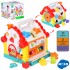 Розвиваюча іграшка Будиночок-сортувальник HOLA 9196 з музикою та світлом для дітей