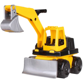 Игрушка Трактор Экскаватор колесный с подвижным ковшом 6290 Желтый