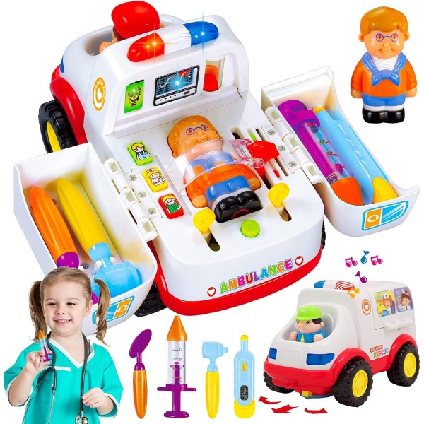 Игровой Набор Мобильная медицинская станция "Скорая помощь" К1-7046