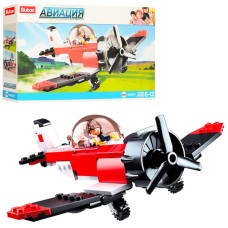Конструктор Sluban Самолет 128 деталей M38-B0667E