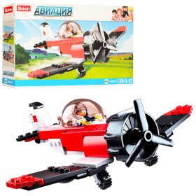 Конструктор Sluban Самолет 128 деталей M38-B0667E