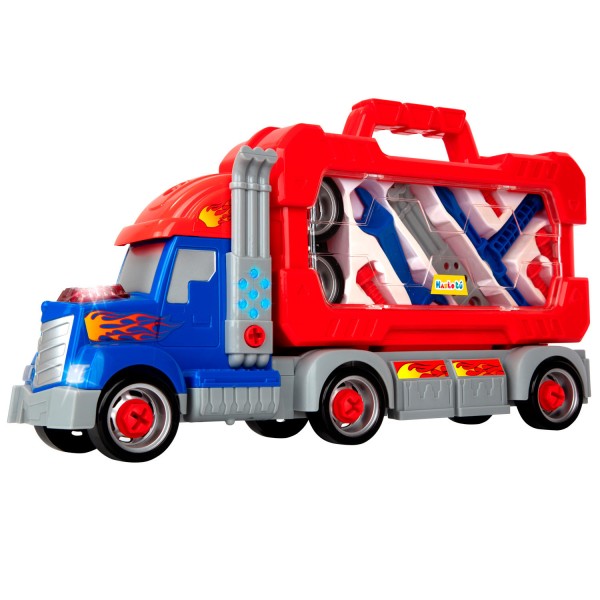 Конструктор трейлер 661-189: звуки, музика, світло та інструменти