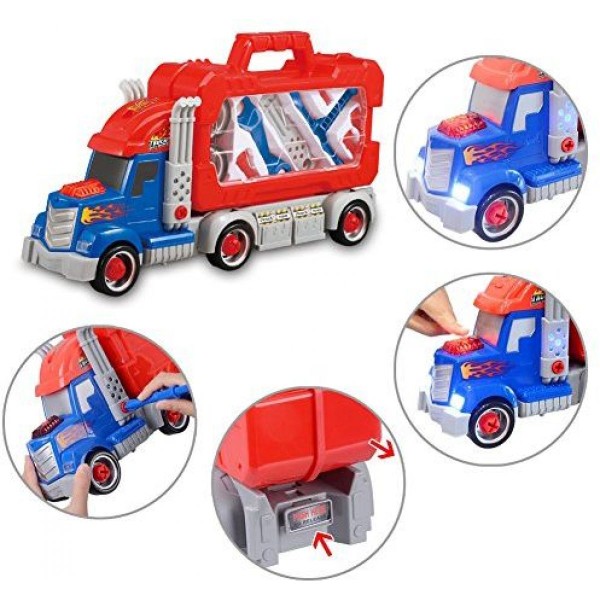 Конструктор трейлера 661-189: звуки, музыка, свет и инструменты