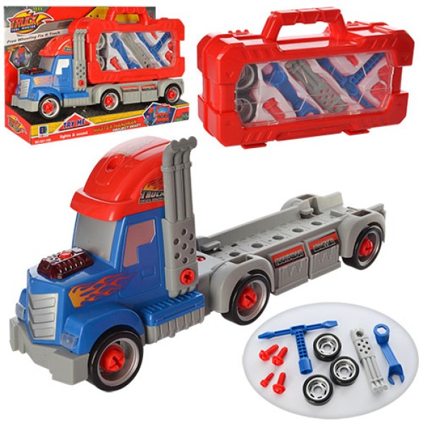 Конструктор трейлера 661-189: звуки, музыка, свет и инструменты