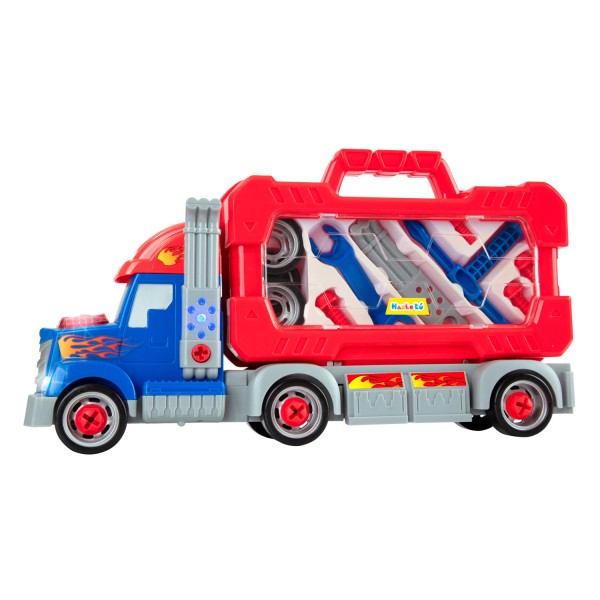 Конструктор трейлер 661-189: звуки, музика, світло та інструменти