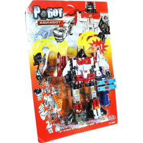 Трансформер 8066 Авіабот, 5в1