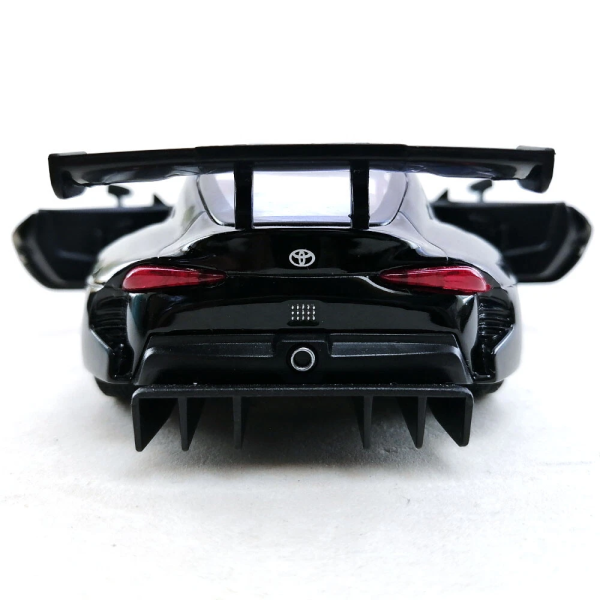 Машинка металева Kinsmart 1:36 Toyota GR Supra Racing Concept KT5421W інерційна, двері відчиняються / Чорний