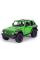 Машинка металева Kinsmart 1:34 2018 Jeep Wrangler KT5412WA інерційна, двері відчиняються / Зелений з відкритим верхом