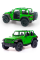 Машинка металева Kinsmart 1:34 2018 Jeep Wrangler KT5412WA інерційна, двері відчиняються / Зелений з відкритим верхом