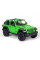 Машинка металева Kinsmart 1:34 2018 Jeep Wrangler KT5412WA інерційна, двері відчиняються / Зелений з відкритим верхом