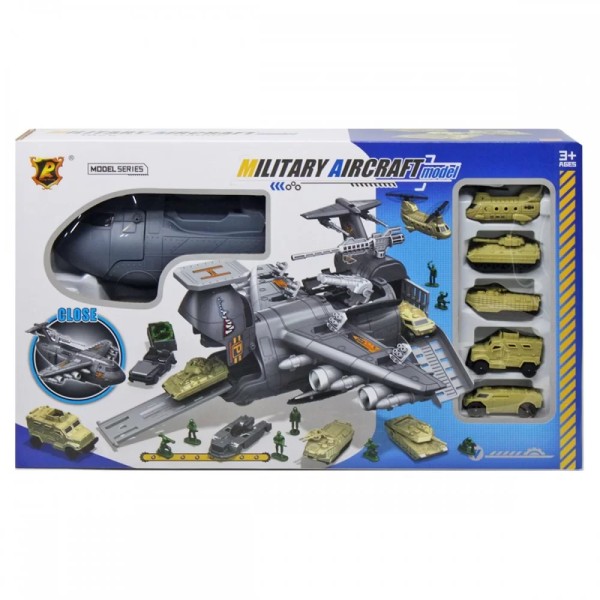 Іграшковий набір Військовий Літак та Бойові Машинки P936-A