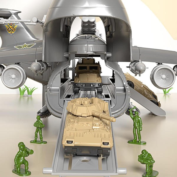 Іграшковий набір Військовий Літак та Бойові Машинки P936-A