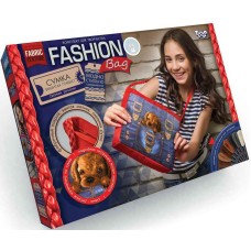 Набір Сумка вишита гладдю "Fashion Bag" FBG-01-04 собачка
